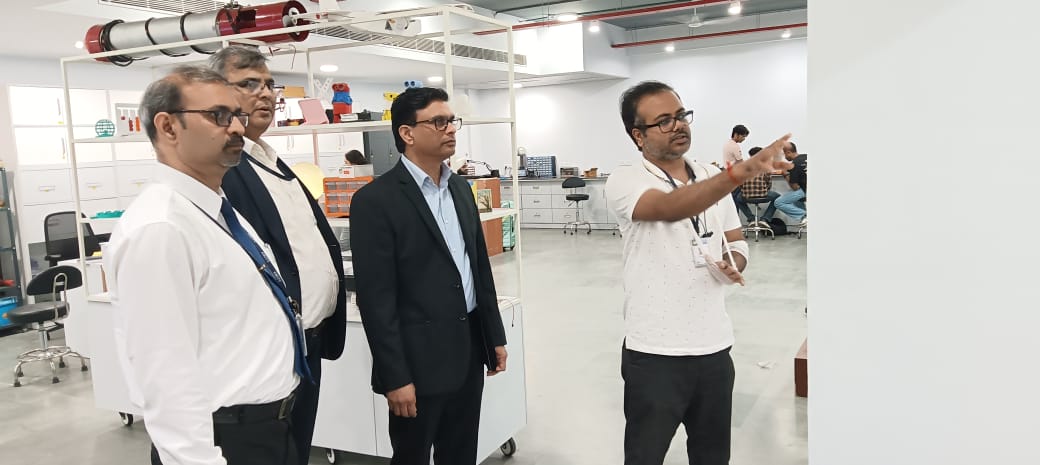 Prof. Sathish Kannan Amity Dubai Visited Amity Innovation & Design Center