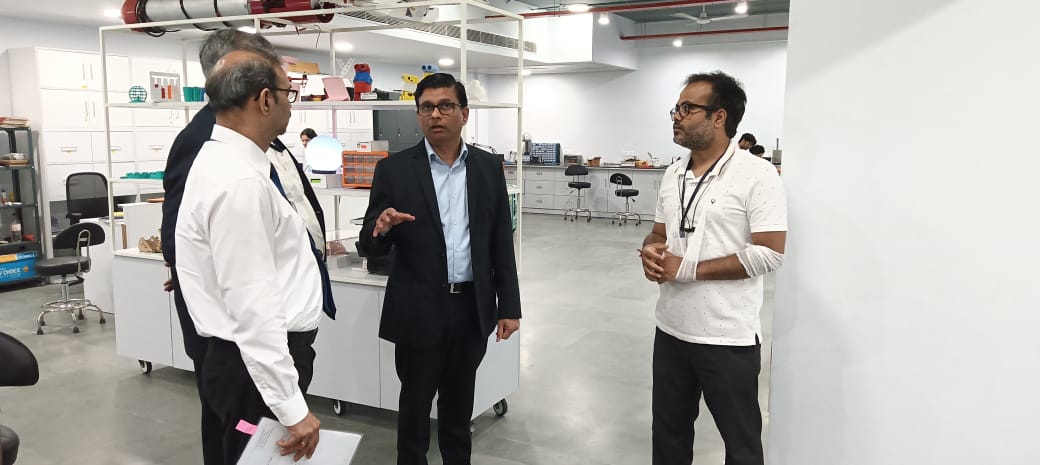 Prof. Sathish Kannan Amity Dubai Visited Amity Innovation & Design Center