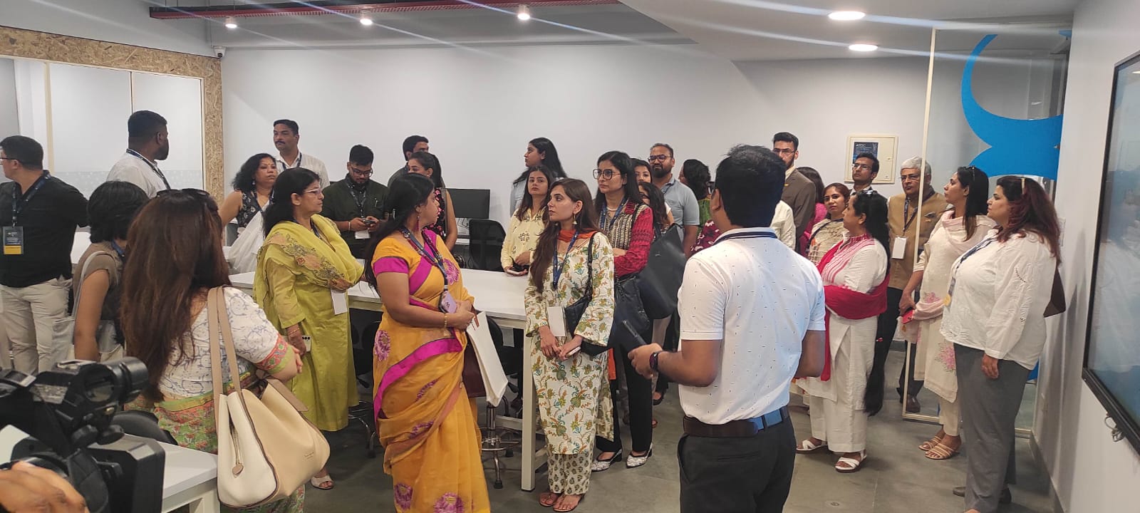 "The councilors visited the AIDC and drone lab."