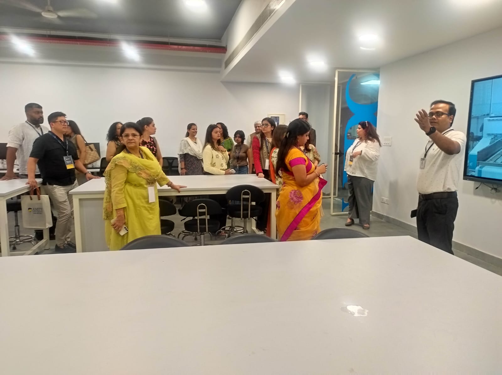 "The councilors visited the AIDC and drone lab."