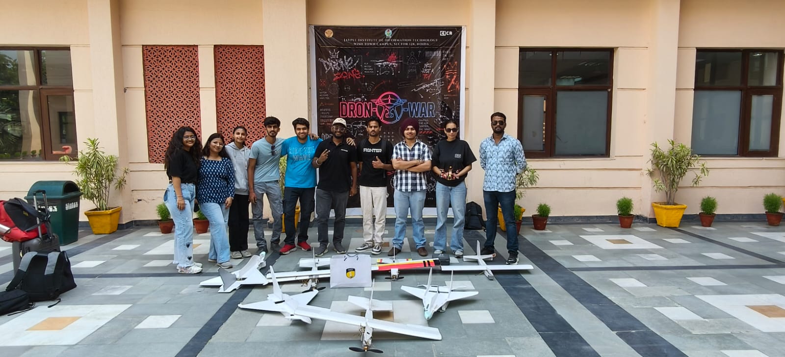 DRONE-WAR 1.0 Competition  JIIT
