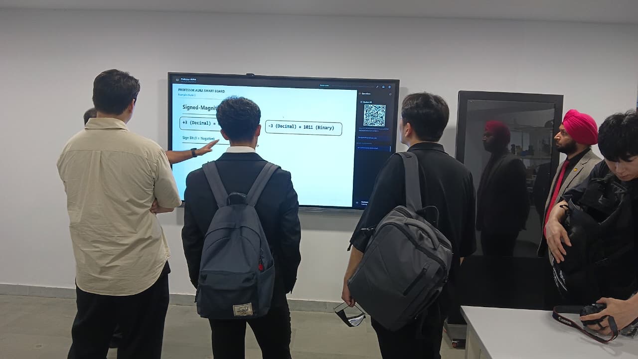 vibe hackathon delegate from Callus Company and Open Thesis Company visited AIDC Lab
