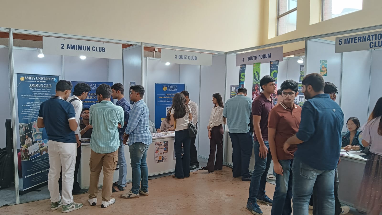 Amity Innovation & Entrepreneurship Club Registration Day-1