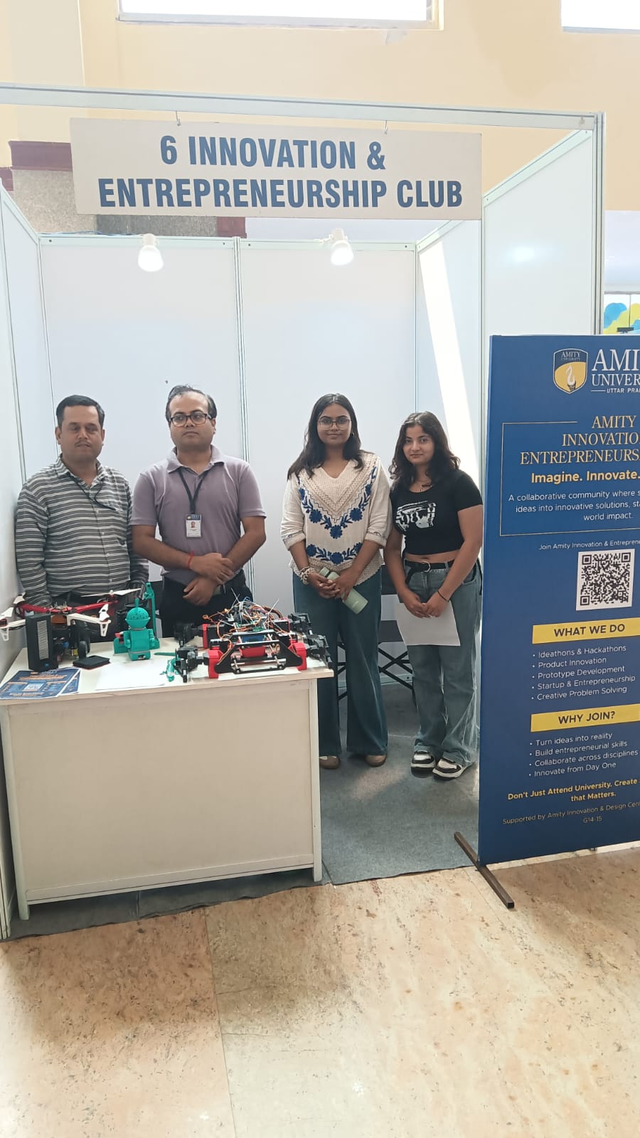Amity Innovation & Entrepreneurship Club Registration Day-1