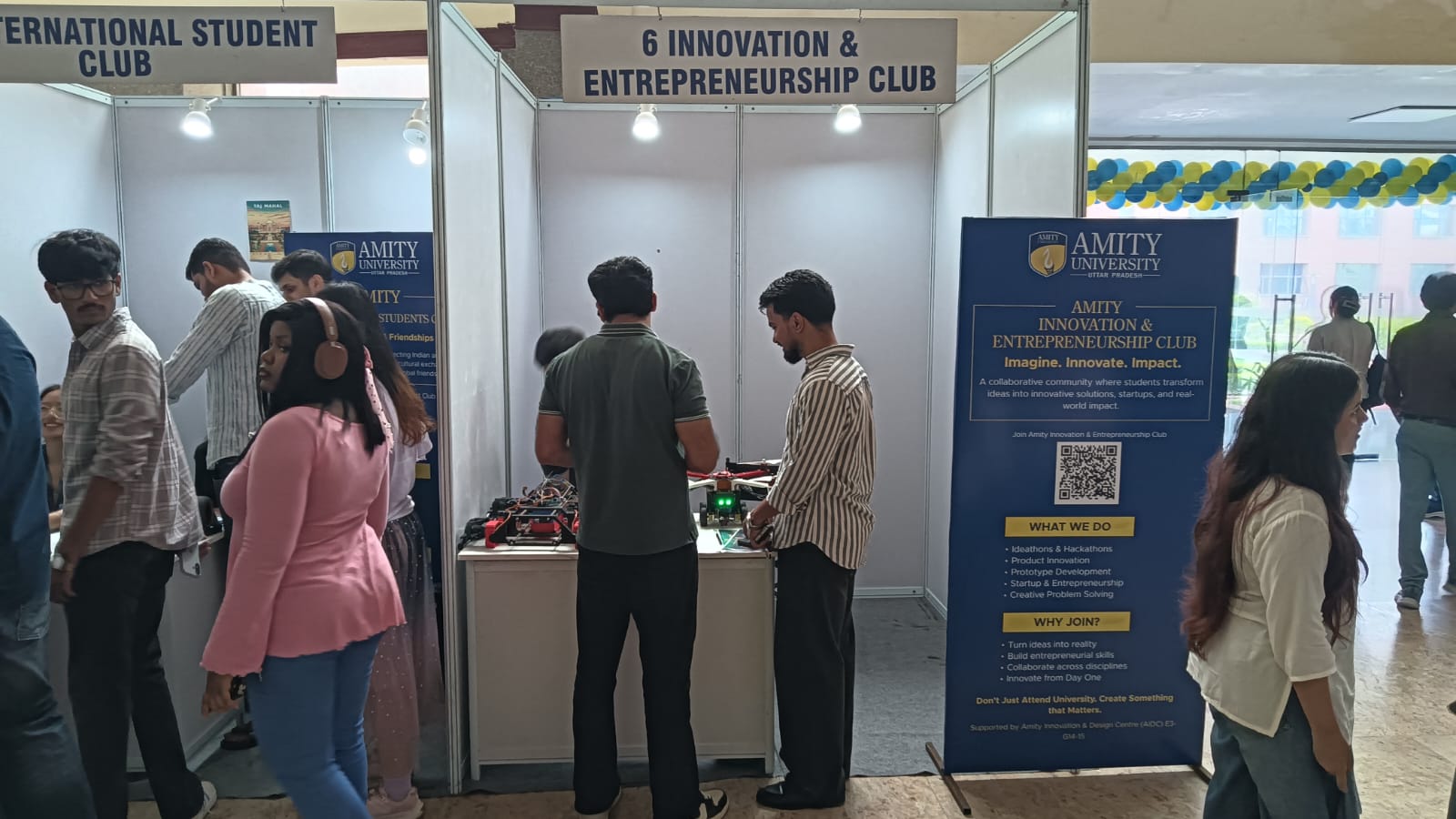 Amity Innovation & Entrepreneurship Club Registration Day-1