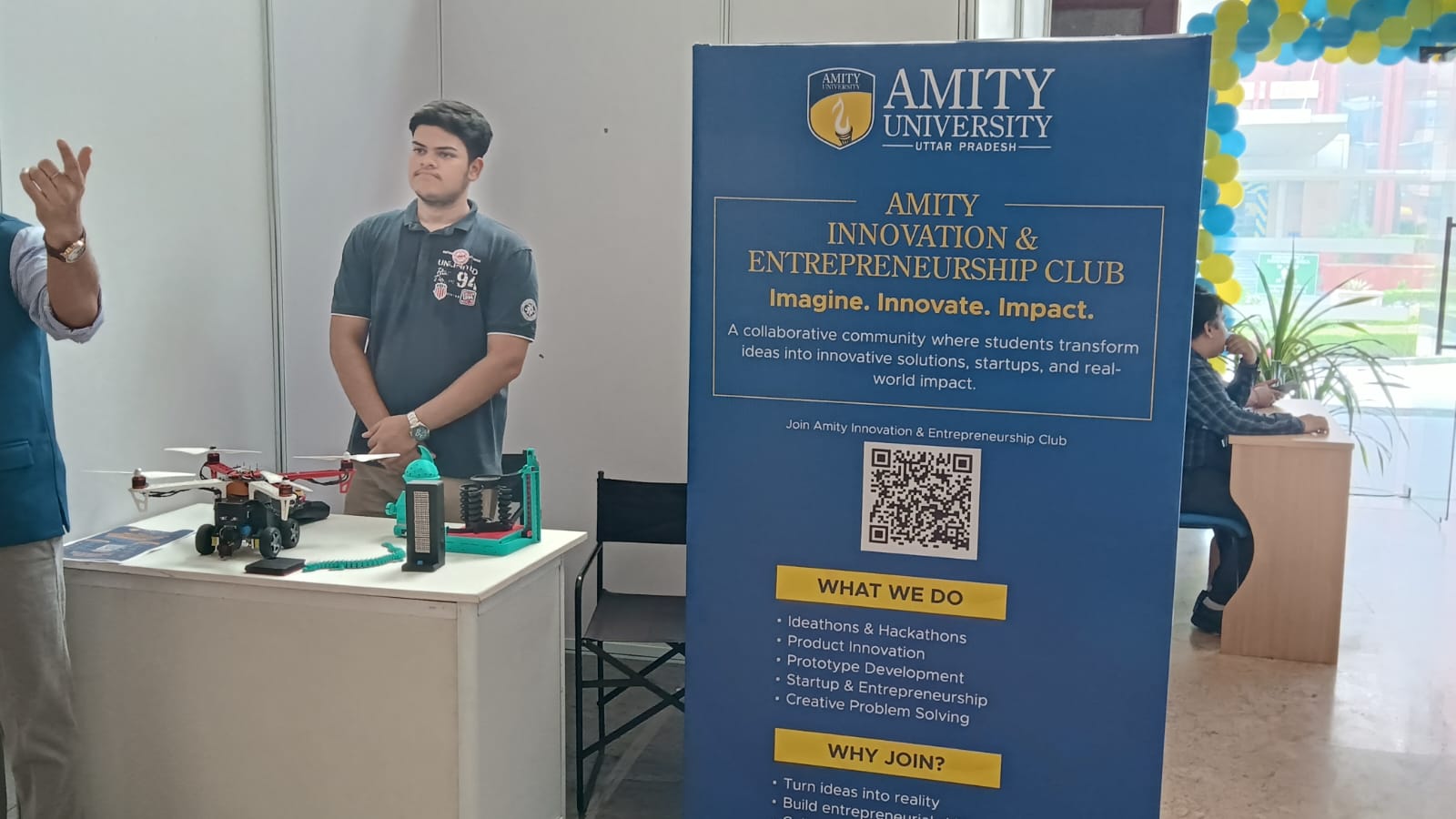Amity Innovation & Entrepreneurship Club Registration Day-1
