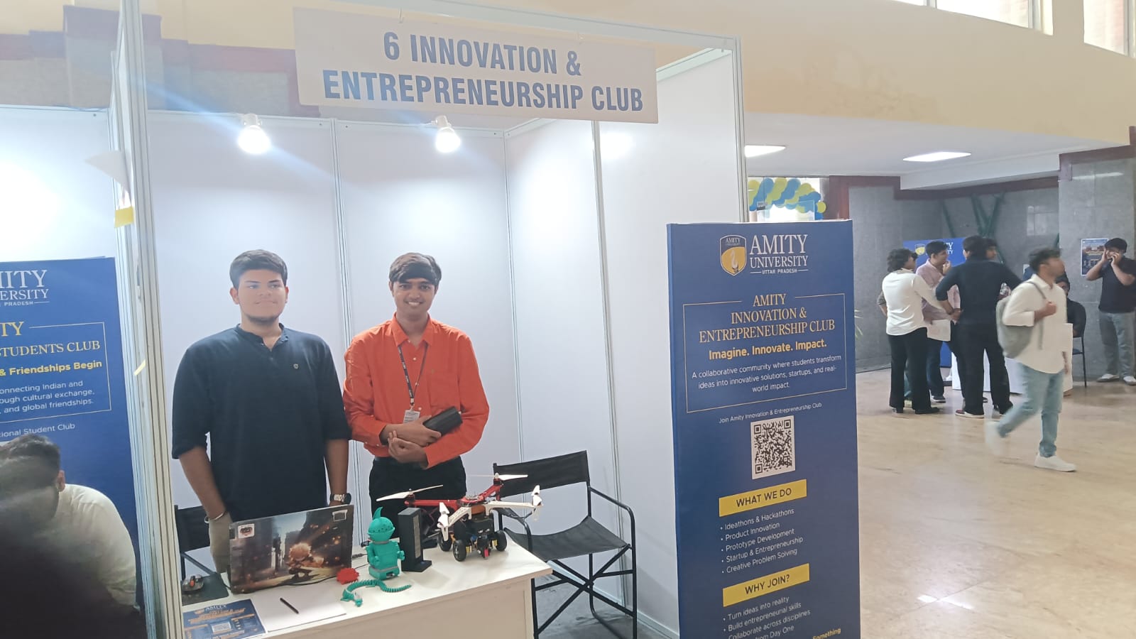 Amity Innovation & Entrepreneurship Club Registration Day-2