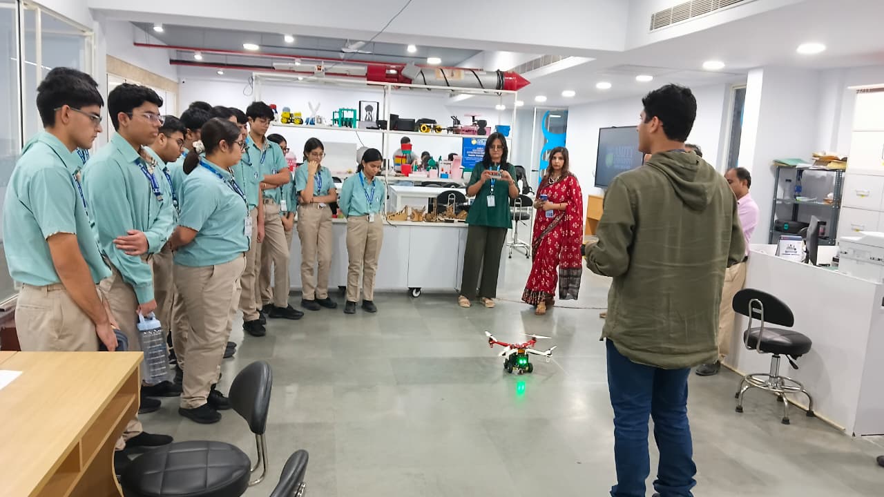 Gyanshree School Students Visit the AIDC & Drone Lab