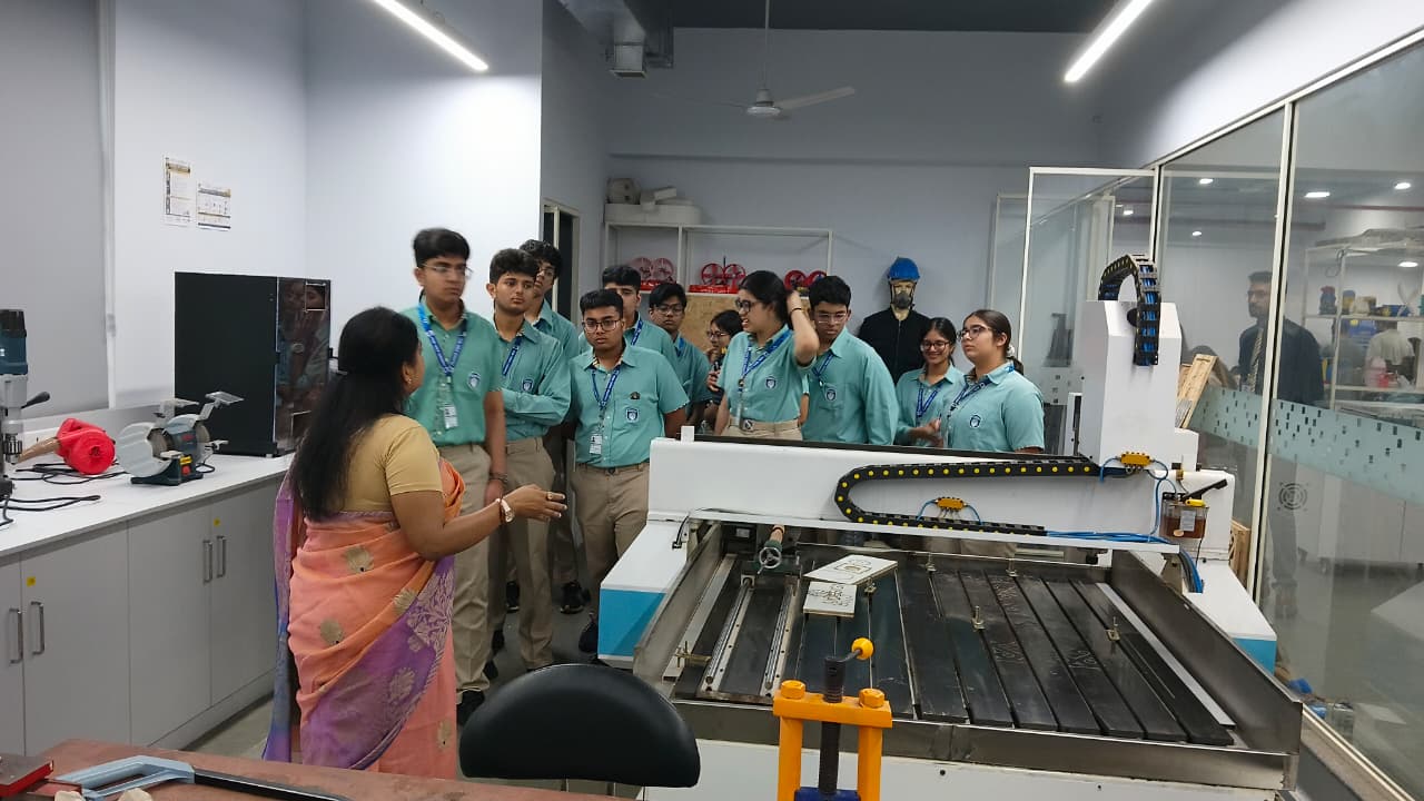Gyanshree School Students Visit the AIDC & Drone Lab