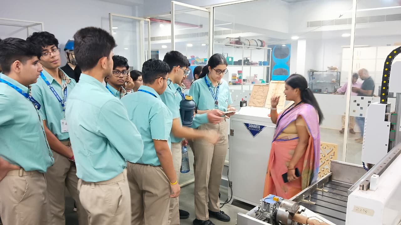 Gyanshree School Students Visit the AIDC & Drone Lab