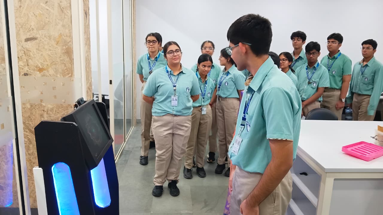 Gyanshree School Students Visit the AIDC & Drone Lab
