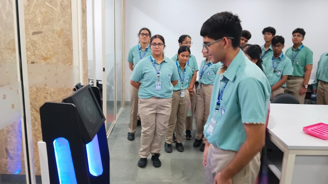 Gyanshree School Students Visit the AIDC & Drone Lab