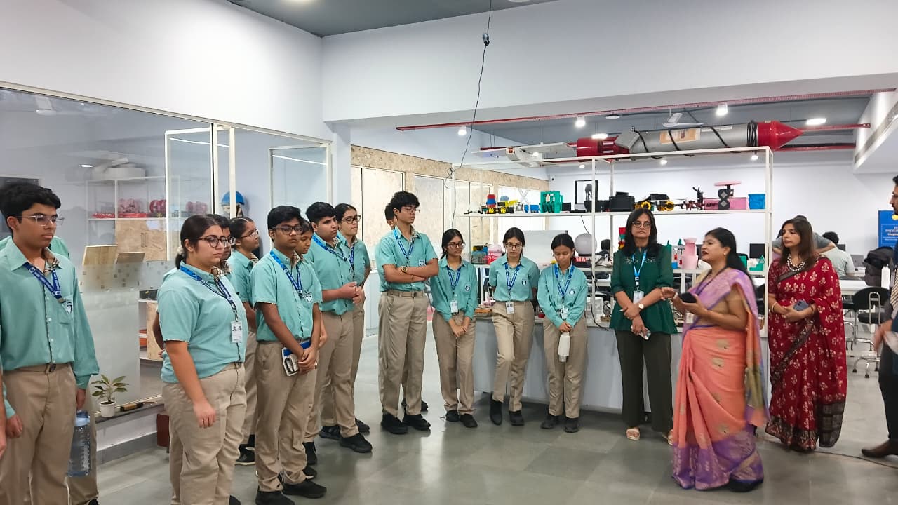 Gyanshree School Students Visit the AIDC & Drone Lab