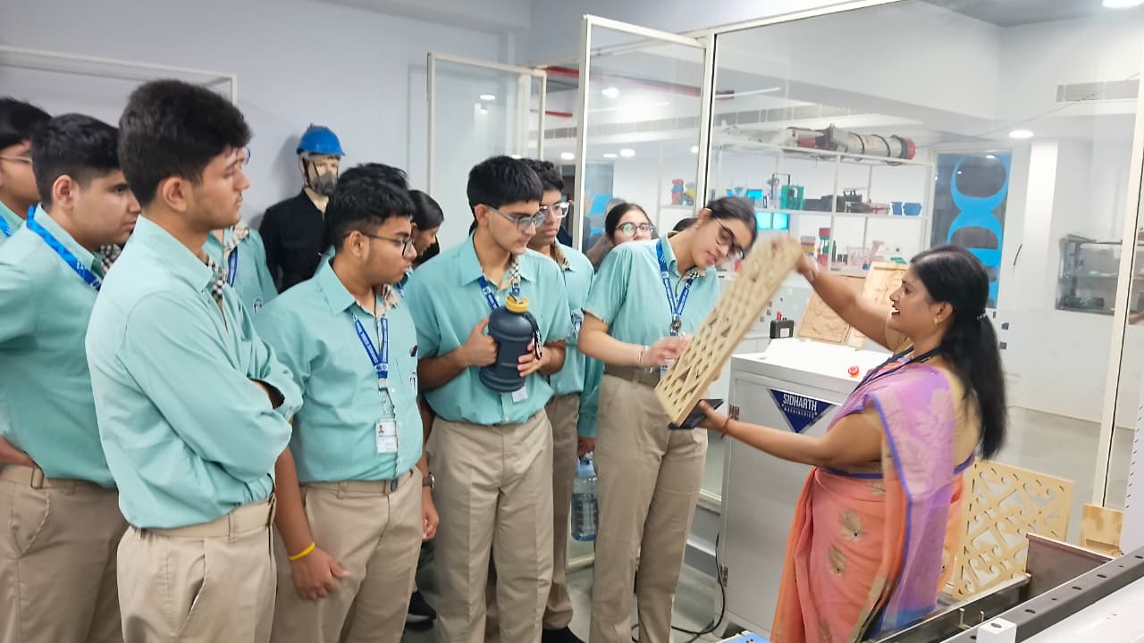 Gyanshree School Students Visit the AIDC & Drone Lab