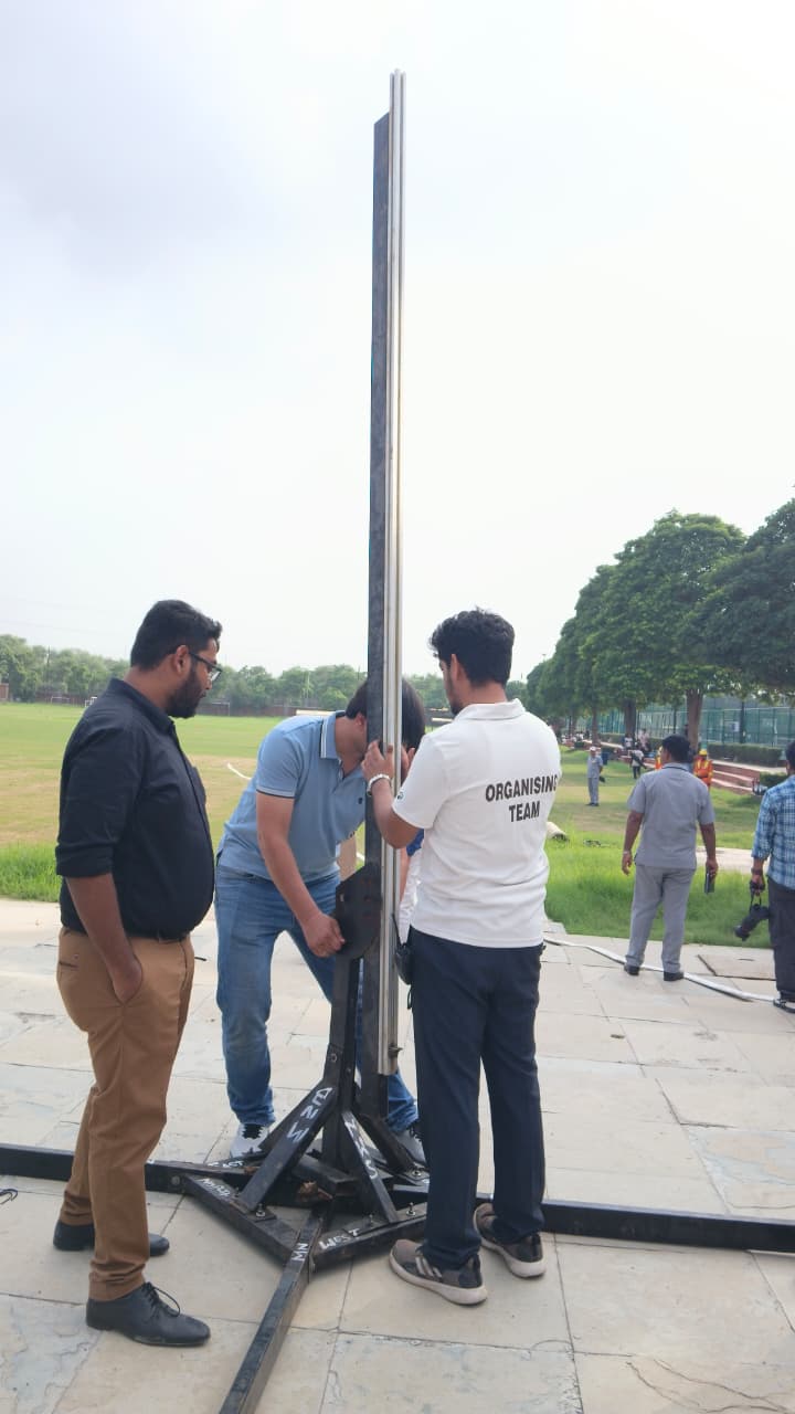Rocket Launch Program Main Ground Amity Noida
