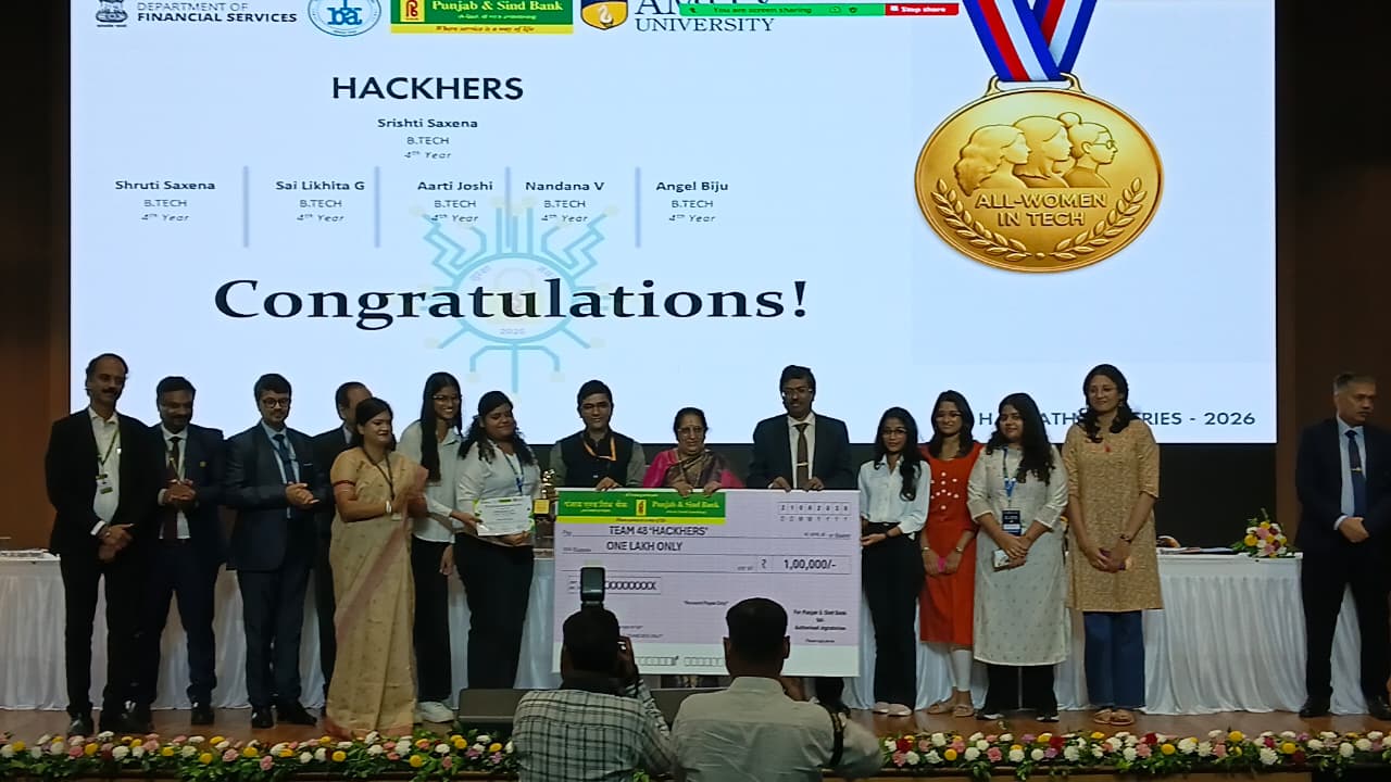 PSB HACKATHON SERIES 2026 PRIZE DISTRIBUTION CEREMANY