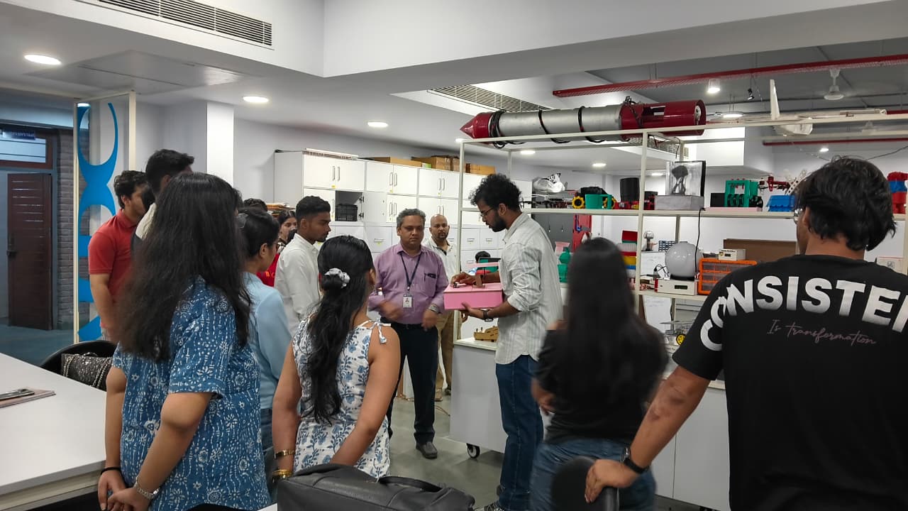 AIIT Students Visited AIDC LAB