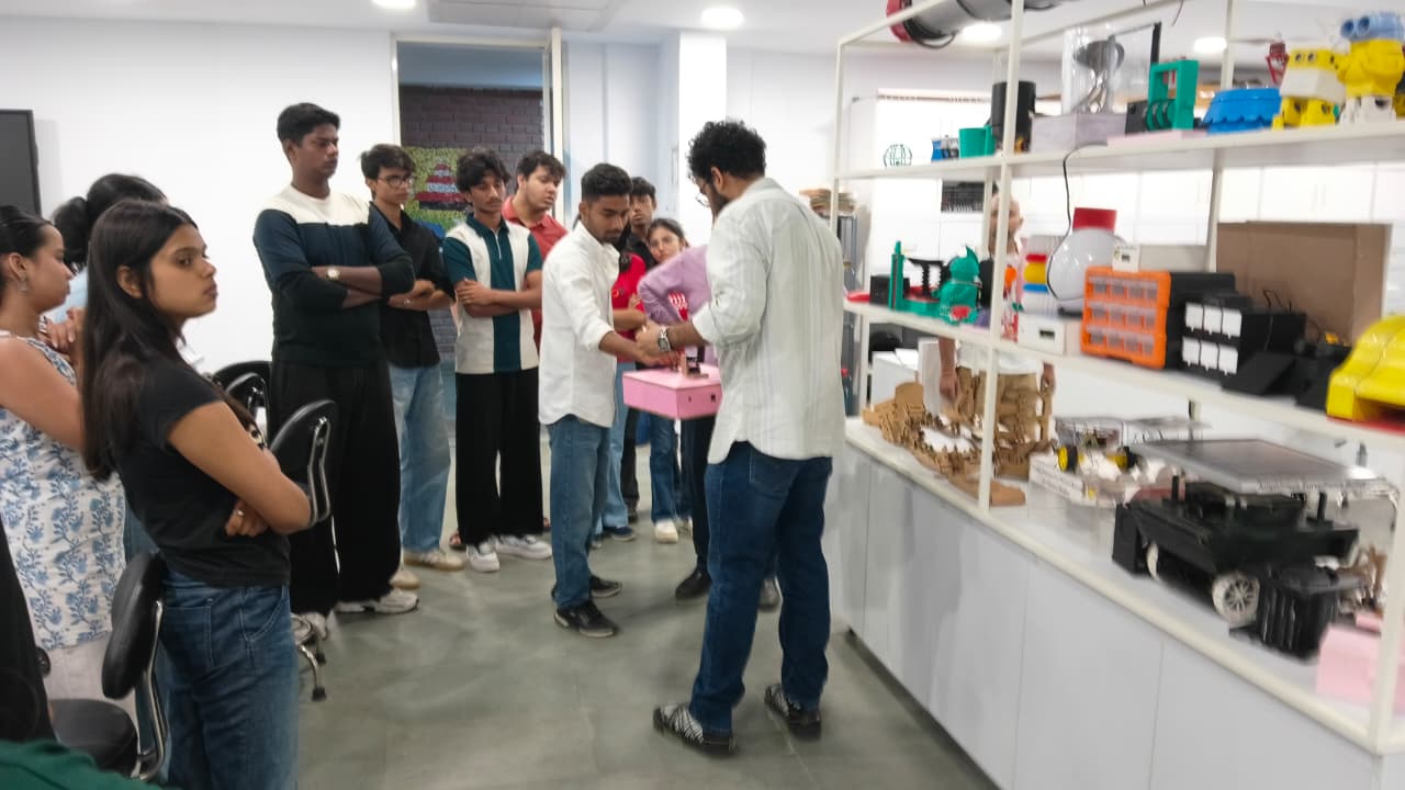 AIIT Students Visited AIDC LAB