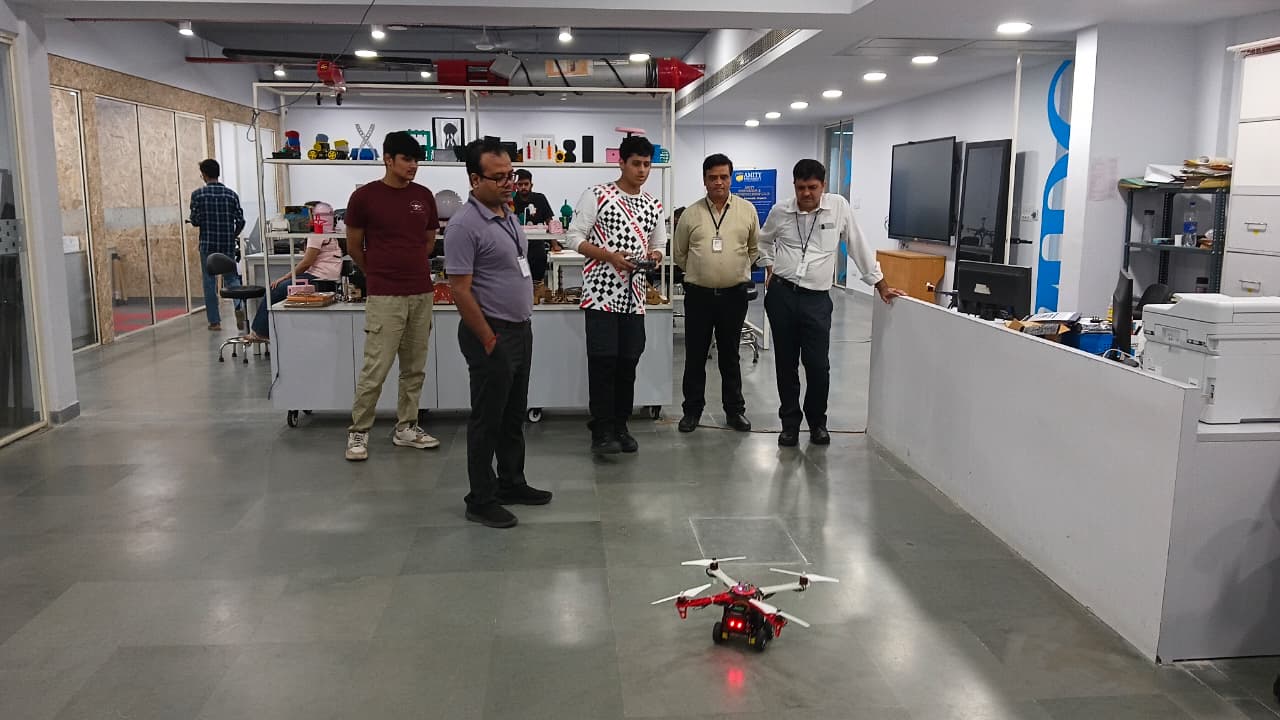 Dr. Sanjeev Thakur and Dr. Subhash from the CSE Department visited the AIDC Lab