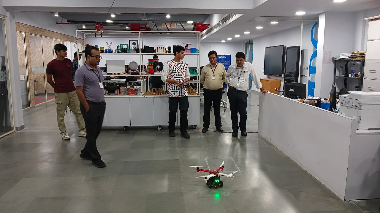 Dr. Sanjeev Thakur and Dr. Subhash from the CSE Department visited the AIDC Lab