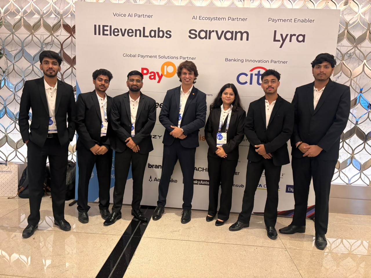 Team SCOR7 Represents Amity University at Global Fintech Fest 2026