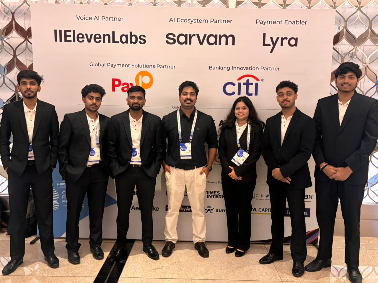 Team SCOR7 Represents Amity University at Global Fintech Fest 2026