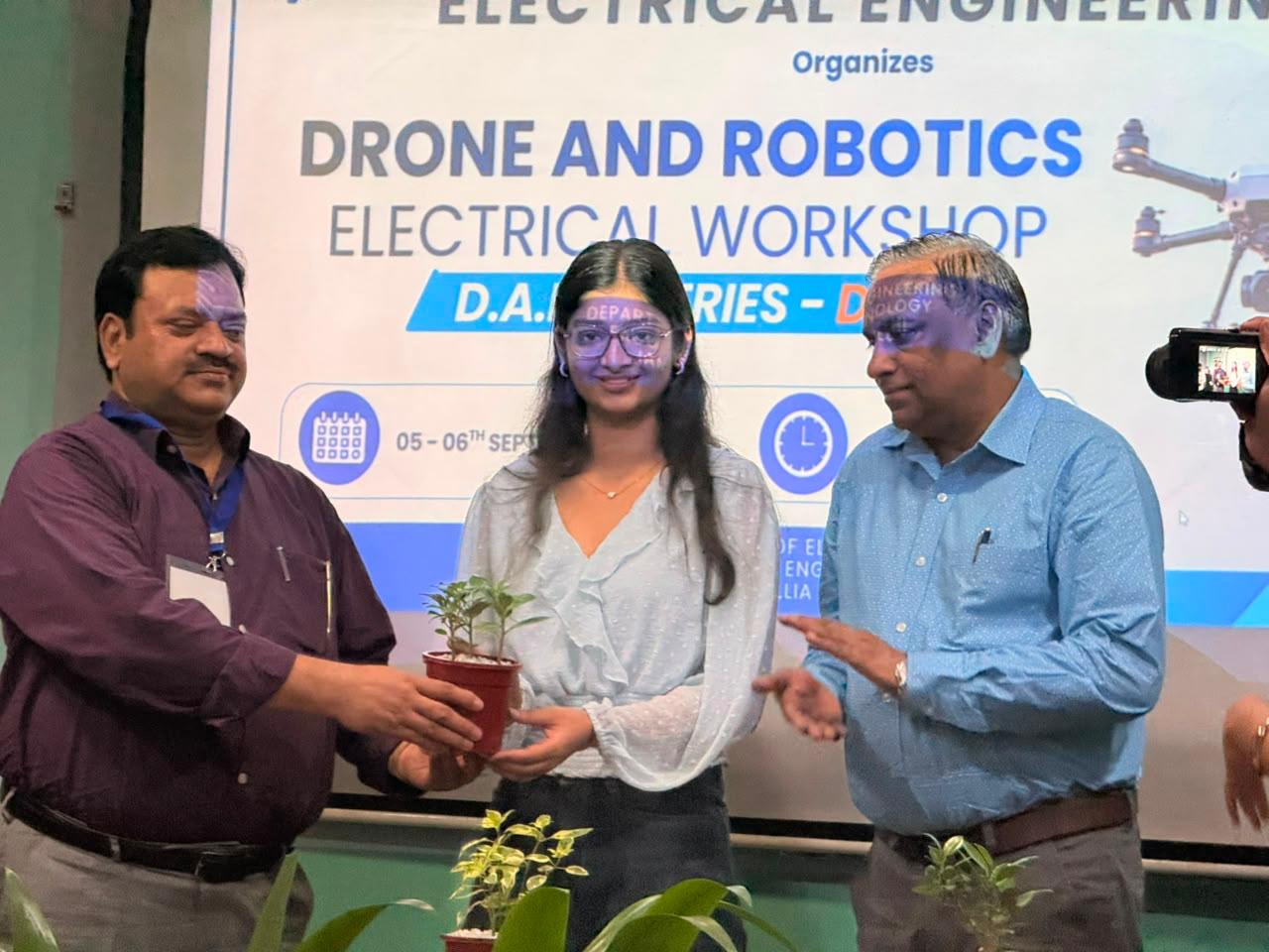 AIDC-Mentored Startup Bamboo Copter Conducts Drone & Robotics Workshop at Jamia Millia Islamia