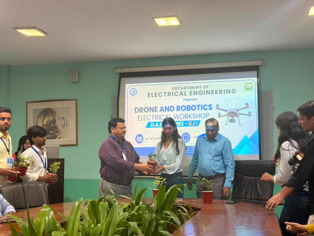 AIDC-Mentored Startup Bamboo Copter Conducts Drone & Robotics Workshop at Jamia Millia Islamia