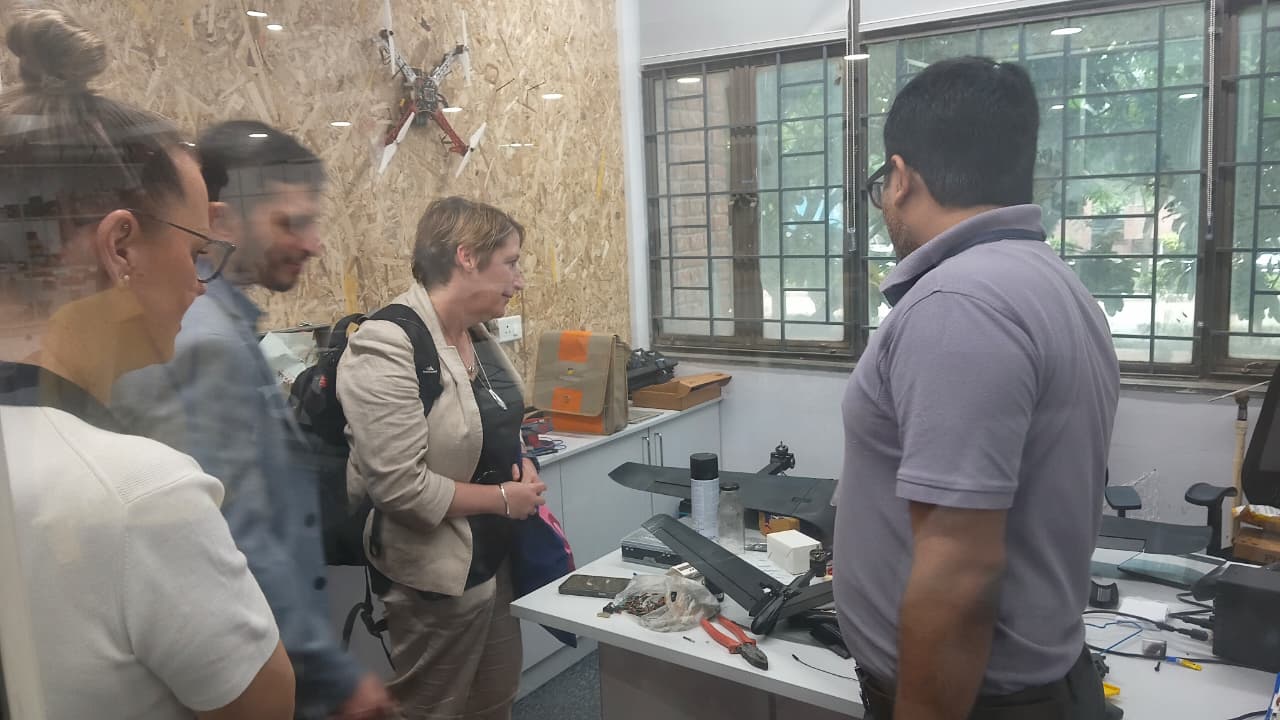 Delegates from the University of Melbourne, Australia Visited AIDC Lab
