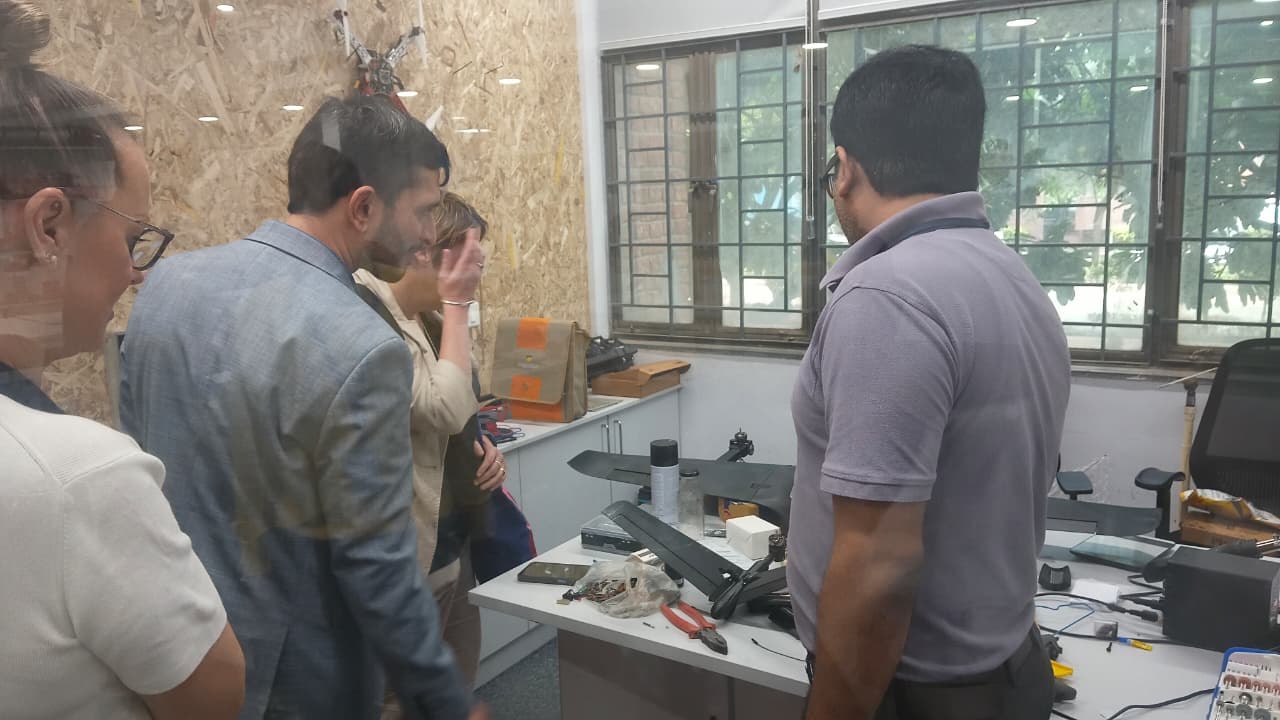 Delegates from the University of Melbourne, Australia Visited AIDC Lab