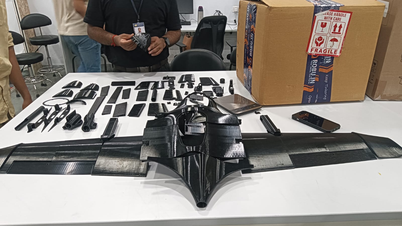 Some projects are 3D printed