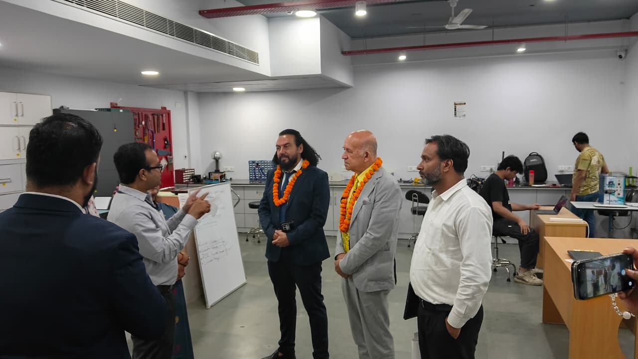 VISIT OF DELEGATION FROM UNIVERSITY OF LIBRARY STUDIES AND INFORMATION TECHNOLOGIES (ULSIT), SOFIA, BULGARIA VISITED AIDC LAB