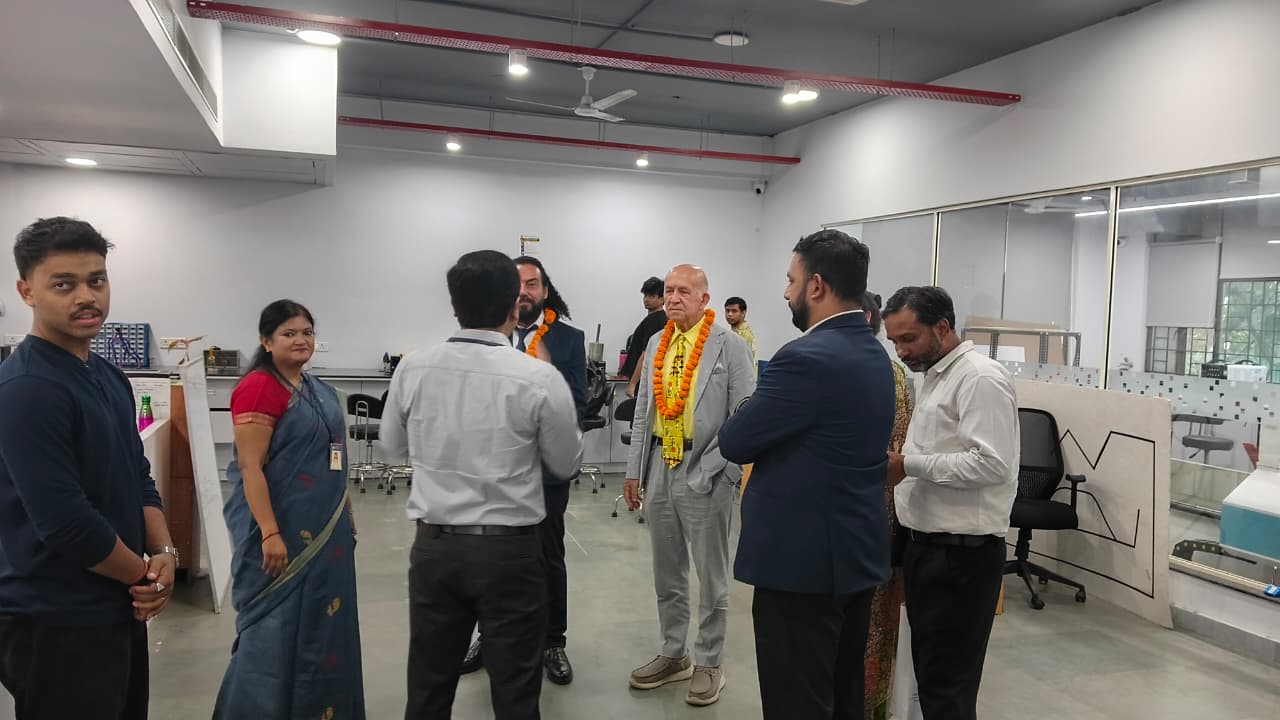 VISIT OF DELEGATION FROM UNIVERSITY OF LIBRARY STUDIES AND INFORMATION TECHNOLOGIES (ULSIT), SOFIA, BULGARIA VISITED AIDC LAB