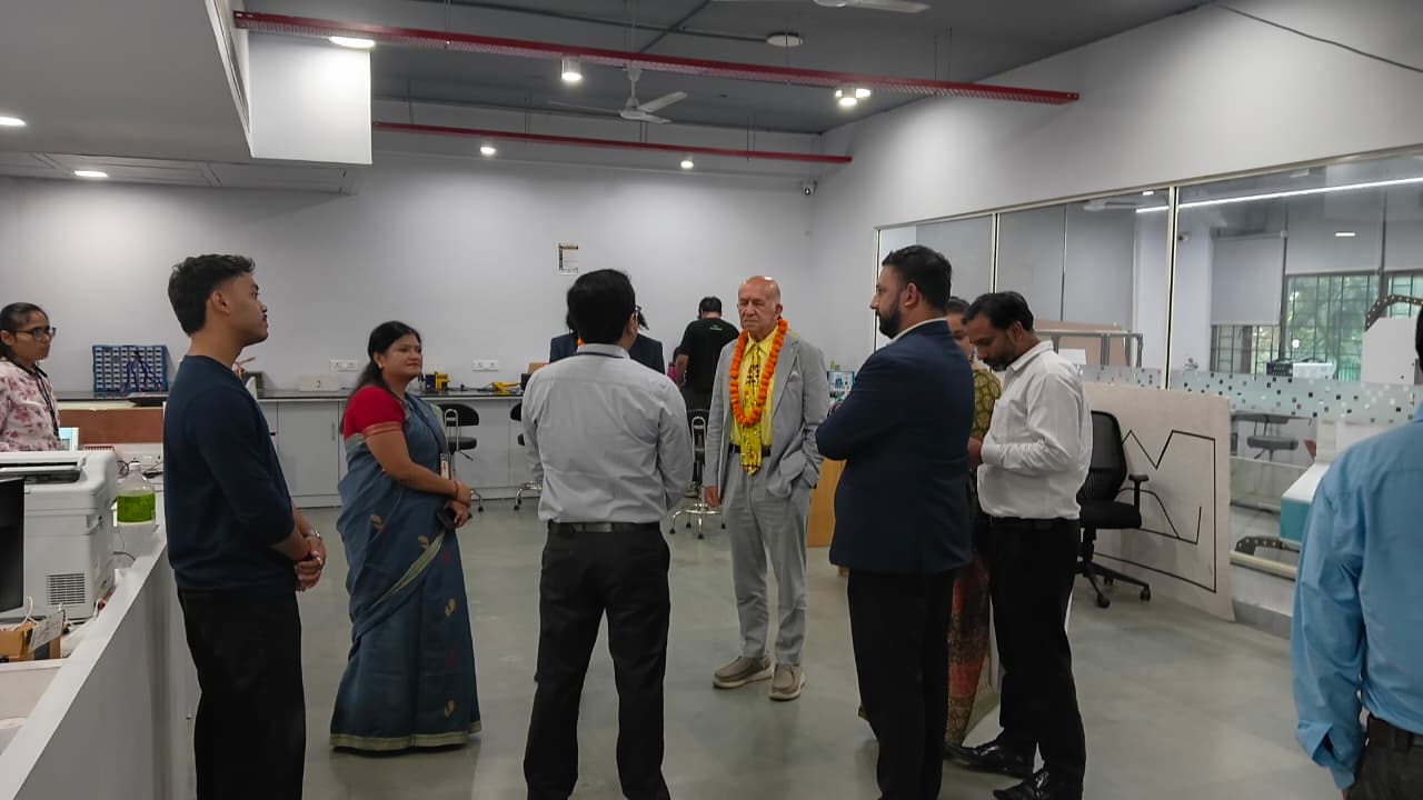 VISIT OF DELEGATION FROM UNIVERSITY OF LIBRARY STUDIES AND INFORMATION TECHNOLOGIES (ULSIT), SOFIA, BULGARIA VISITED AIDC LAB