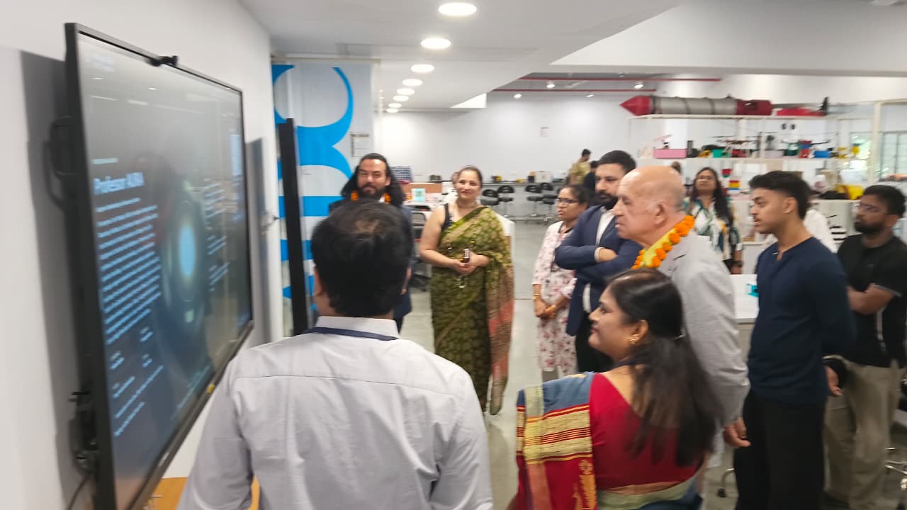 VISIT OF DELEGATION FROM UNIVERSITY OF LIBRARY STUDIES AND INFORMATION TECHNOLOGIES (ULSIT), SOFIA, BULGARIA VISITED AIDC LAB