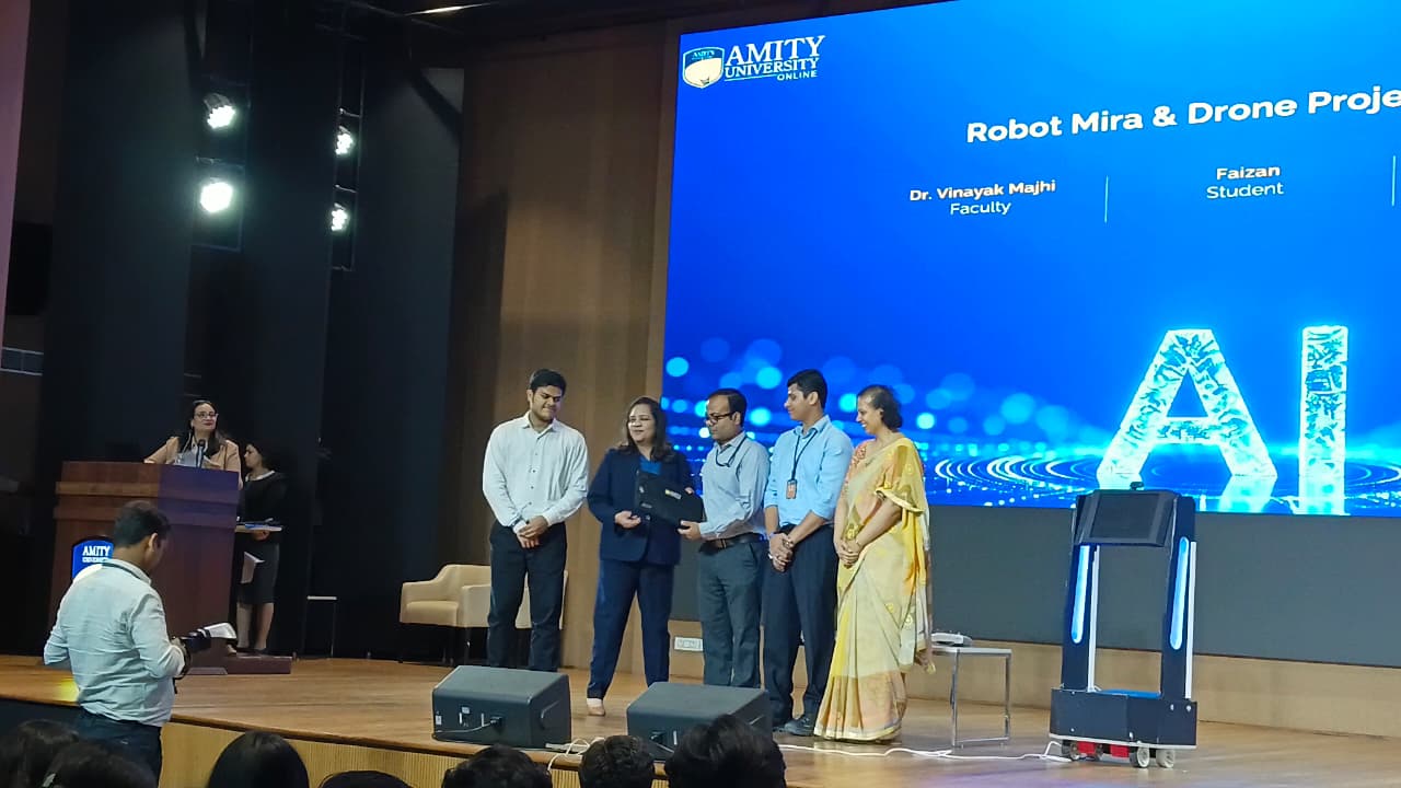 AIDC Project Display Organized by Amity University Online FutureForge AI Conclave 2026
