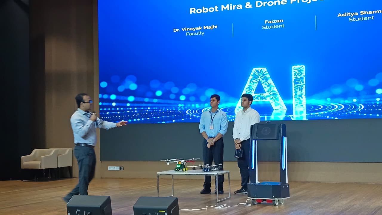 AIDC Project Display Organized by Amity University Online FutureForge AI Conclave 2026