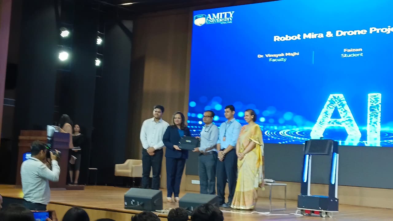 AIDC Project Display Organized by Amity University Online FutureForge AI Conclave 2026