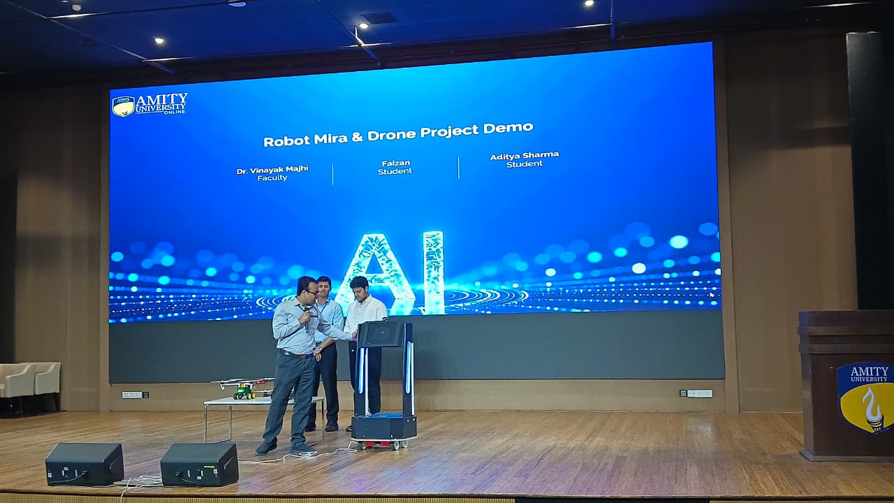 AIDC Project Display Organized by Amity University Online FutureForge AI Conclave 2026