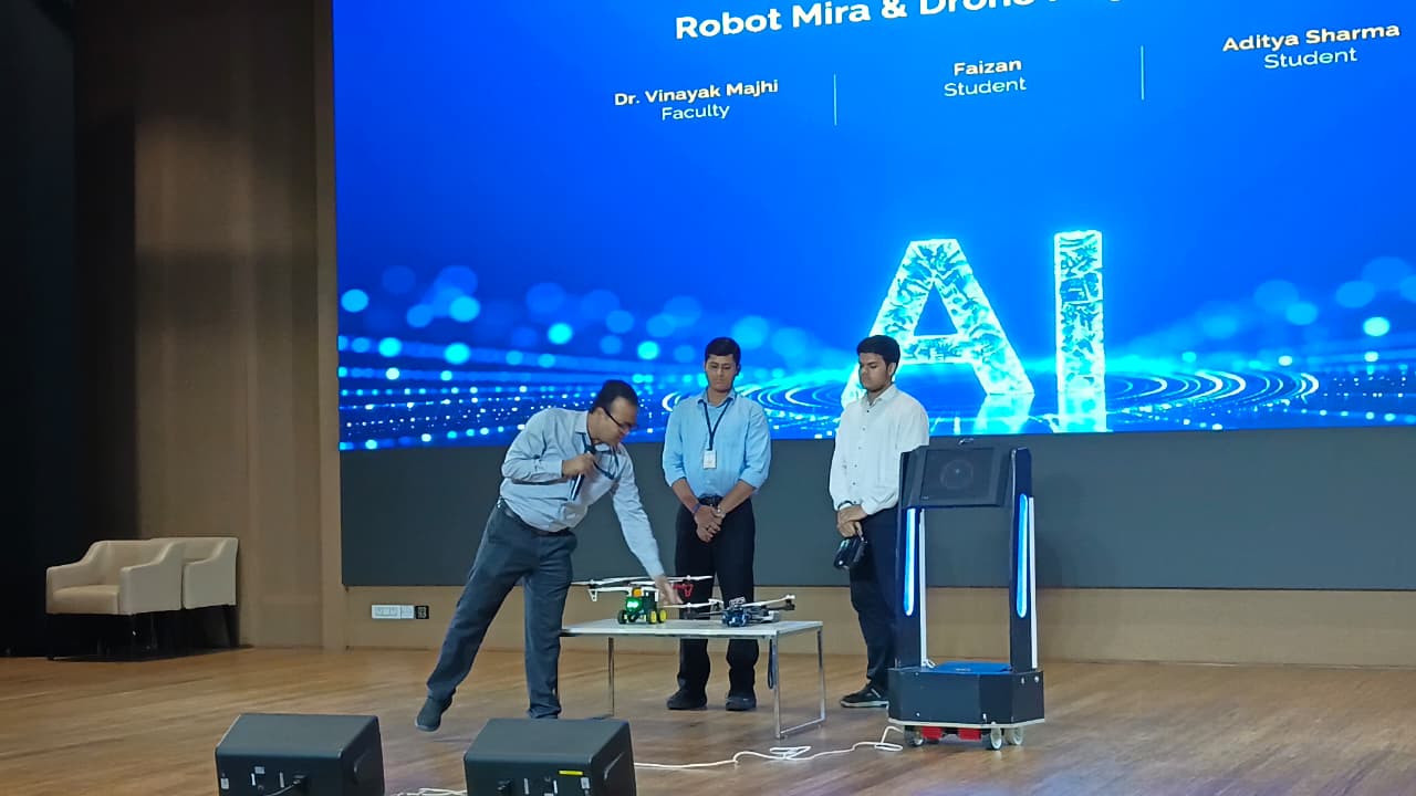 AIDC Project Display Organized by Amity University Online FutureForge AI Conclave 2026