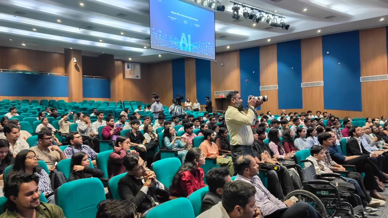 AIDC Project Display Organized by Amity University Online FutureForge AI Conclave 2026