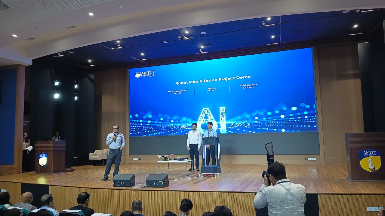 AIDC Project Display Organized by Amity University Online FutureForge AI Conclave 2026