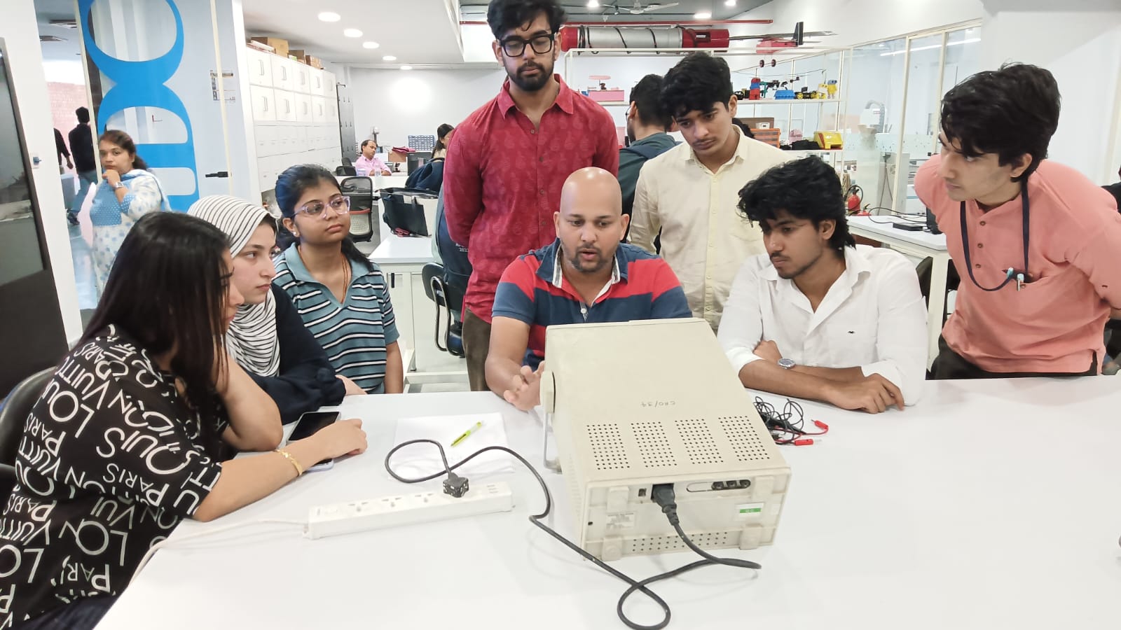 Electronics and Signal Measurement Workshop for Amity Institute of Neuropsychology & Neurosciences Students
