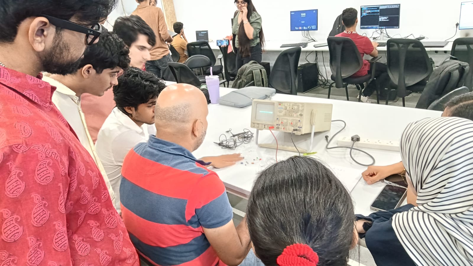 Electronics and Signal Measurement Workshop for Amity Institute of Neuropsychology & Neurosciences Students