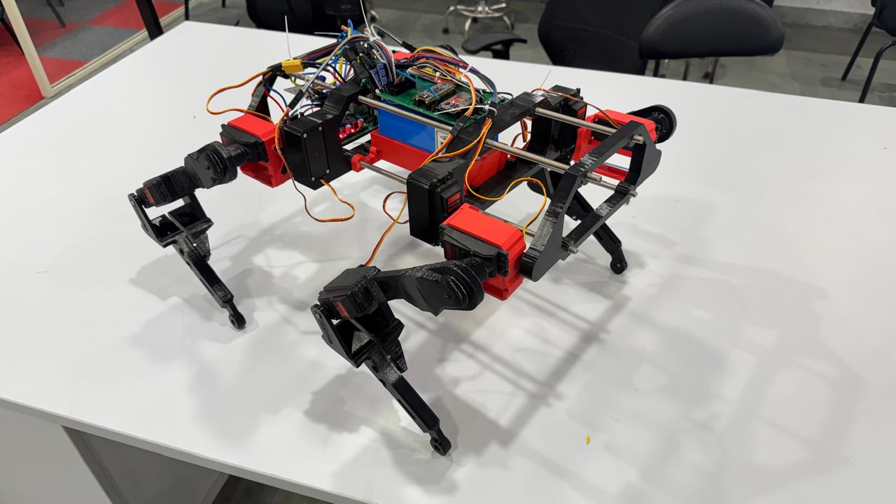 12-DoF Quadruped Robot Software