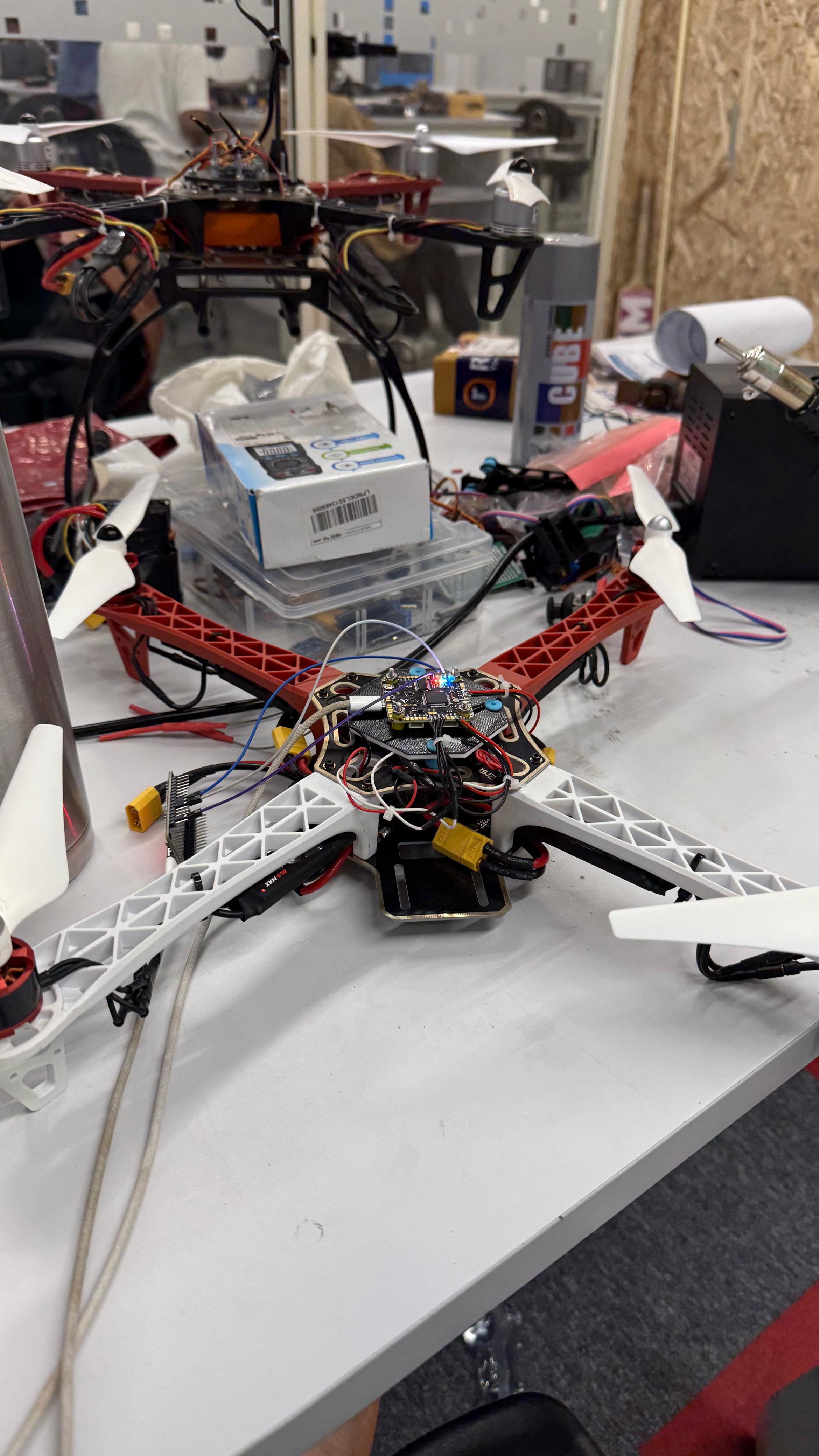 ESP32-Based Custom Flight Controller for F450 Drone