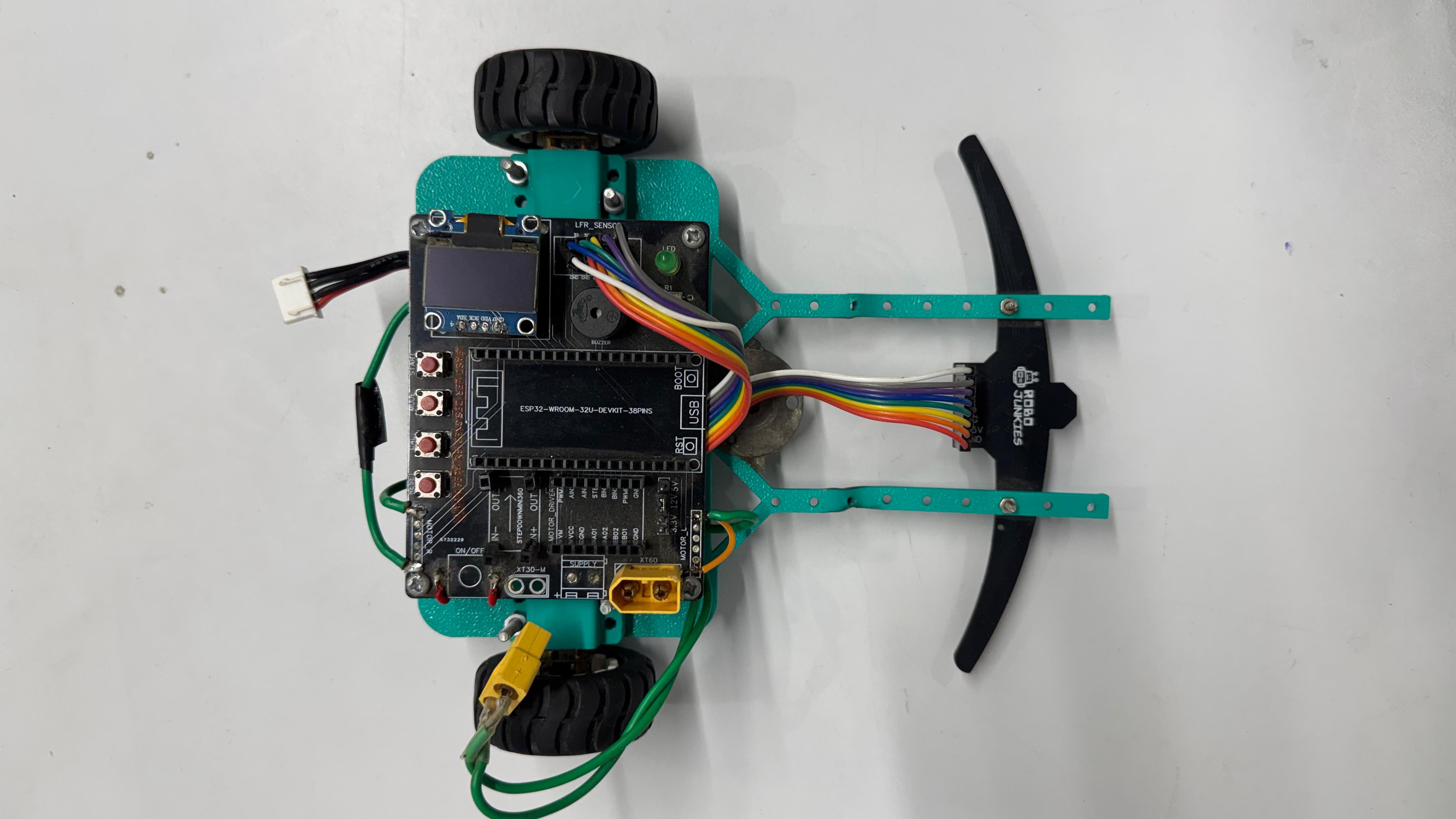 Lightweight Line-Follower Robot