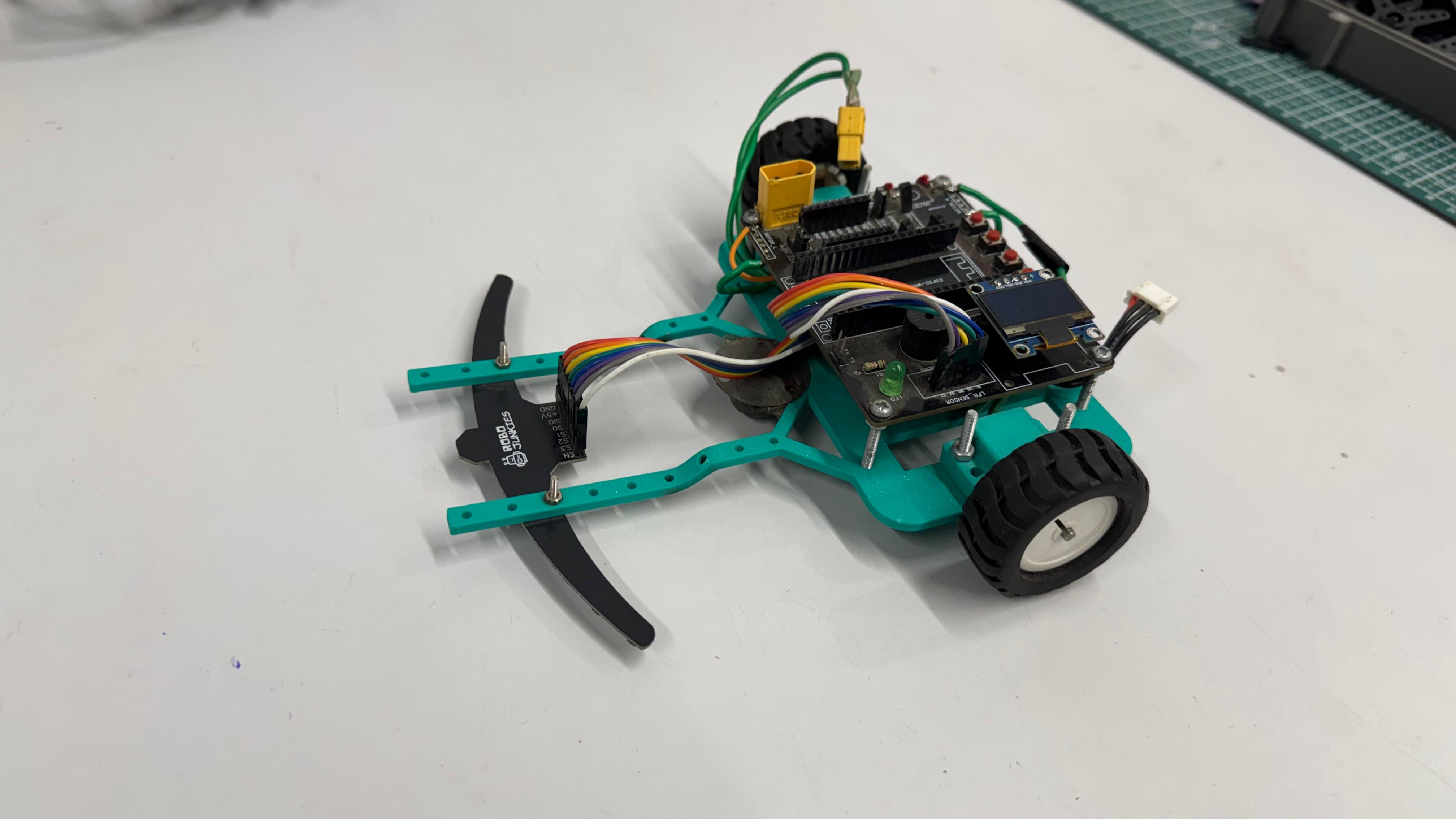 Lightweight Line-Follower Robot