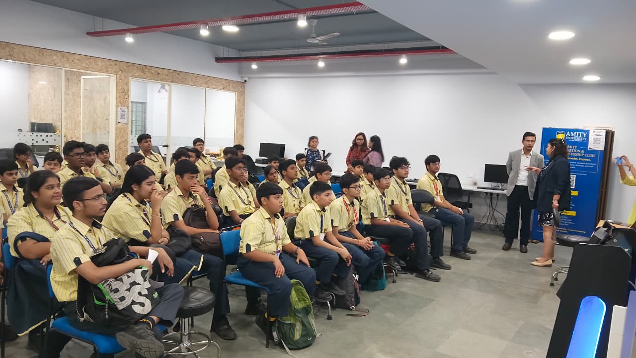 Campus Visit Students & Faculty INDUS VALLEY PUBLIC SCHOOL, NOIDA