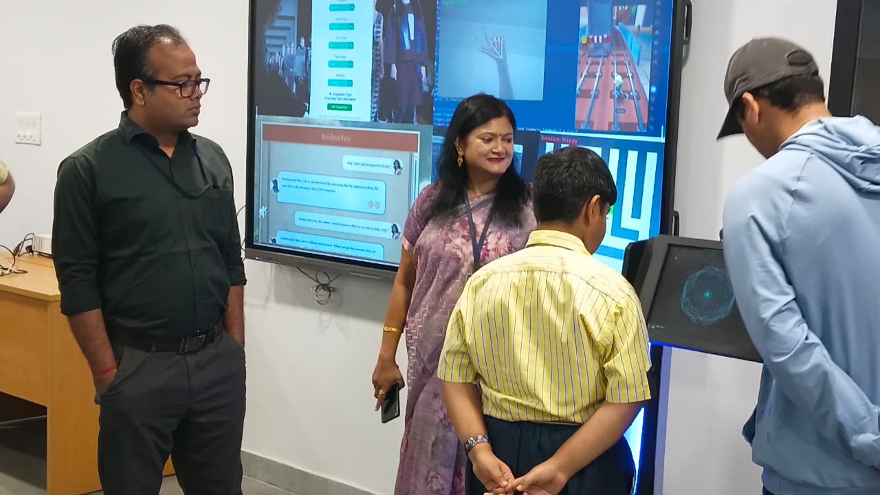 Campus Visit Students & Faculty INDUS VALLEY PUBLIC SCHOOL, NOIDA